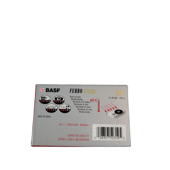 TDK SA100 100 Min 2 Pac NIP With Bonus Basf Extra1 NIP 90 Min - Picture 5 of 10